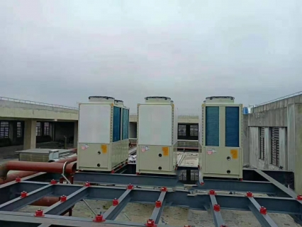 中央空调机组安装ZD型座装阻尼弹簧减震器治理噪音污染