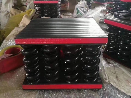 阻尼弹簧减震器型号的选择要根据设备重量和固定点来确定